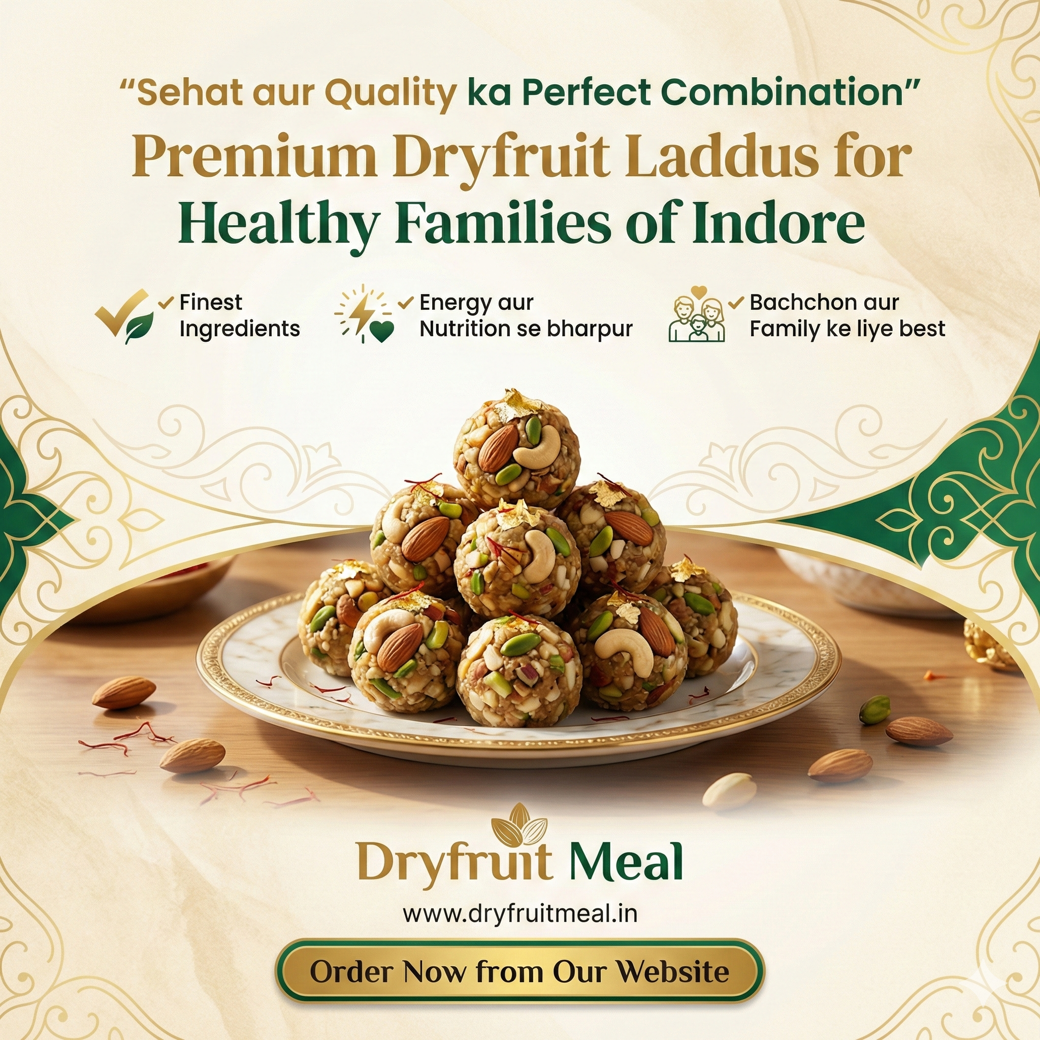 Premium Dryfruit Laddu